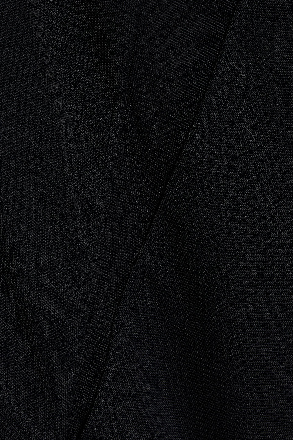 Versace One-shoulder Mesh-paneled Swimsuit In Black