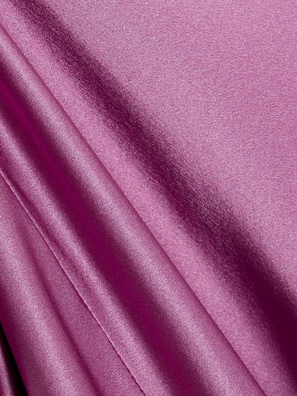 lennon draped silk-satin midi dress