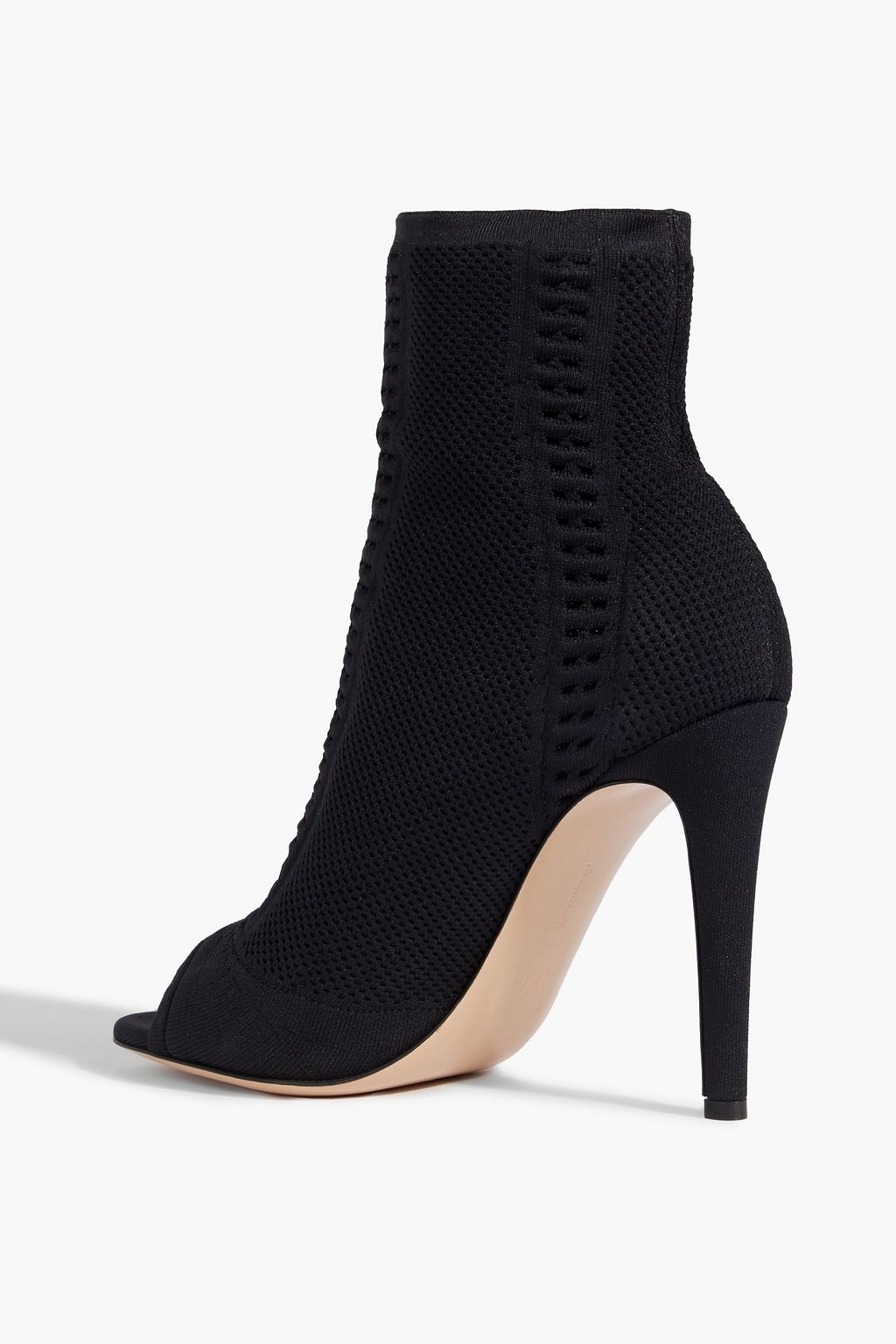 GIANVITO ROSSI Vires 105 stretch-knit sock boots