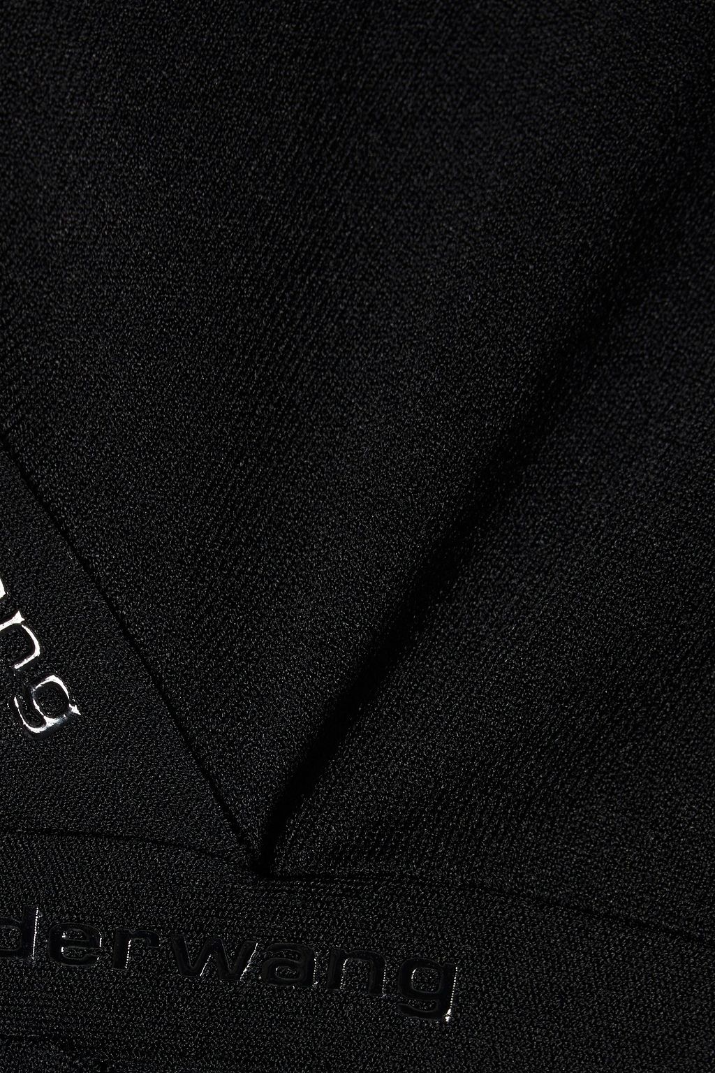 ALEXANDERWANG.T ストレッチジャージー ホルターネック ミニワンピース カットアウト