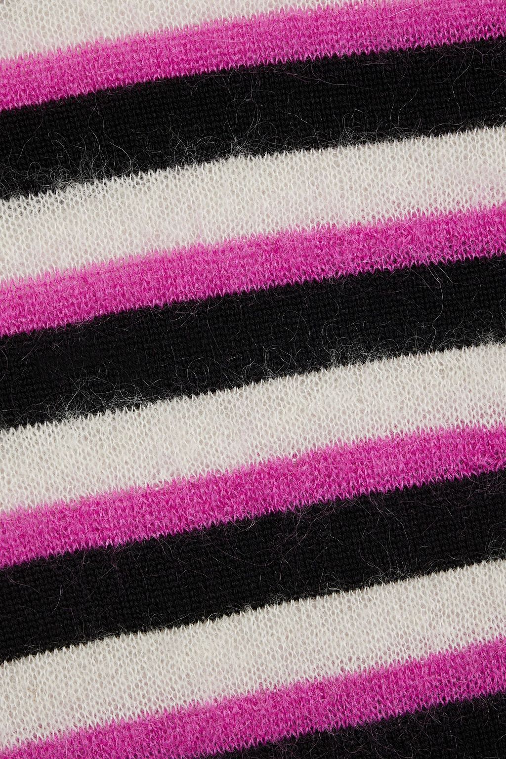 MARNI Striped wool-blend sweater