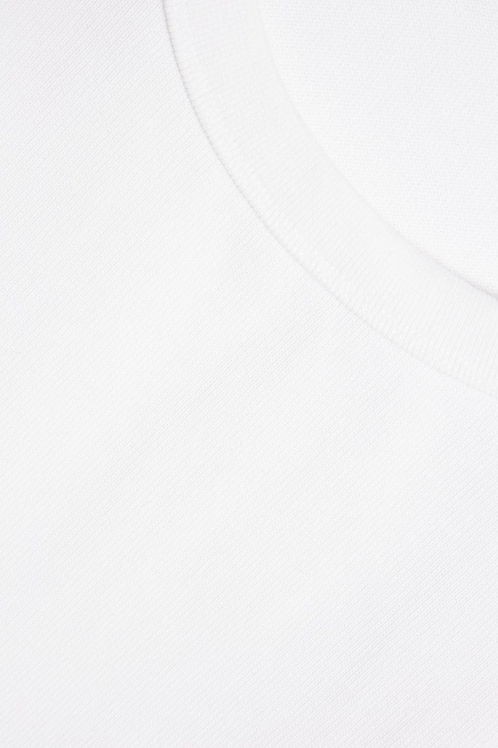 ALEXANDER WANG Cropped cotton-jersey T-shirt