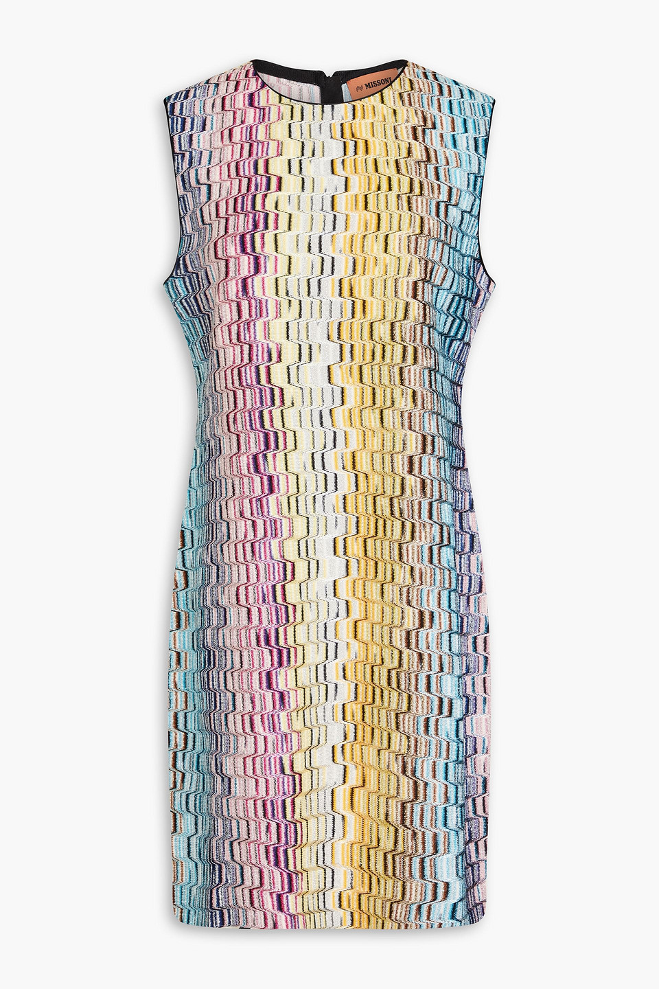 Missoni - Metallic crochet-knit mini dress - Multicolor - IT 46