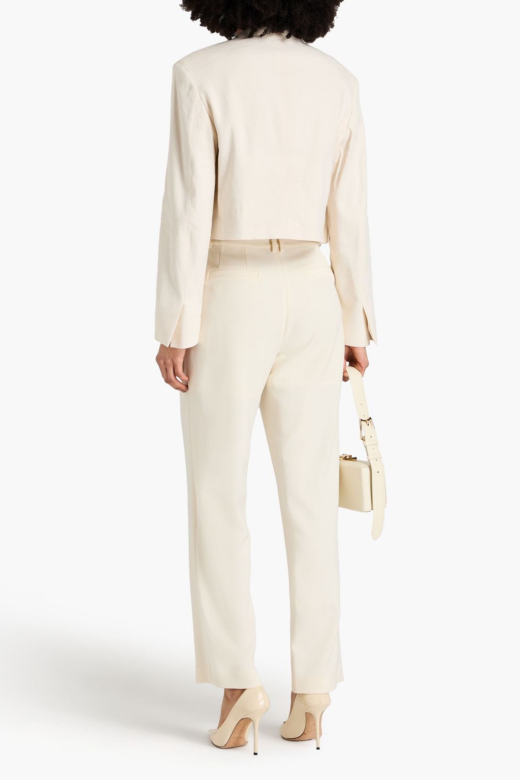 HUISHAN ZHANG Crepe straight-leg pants
