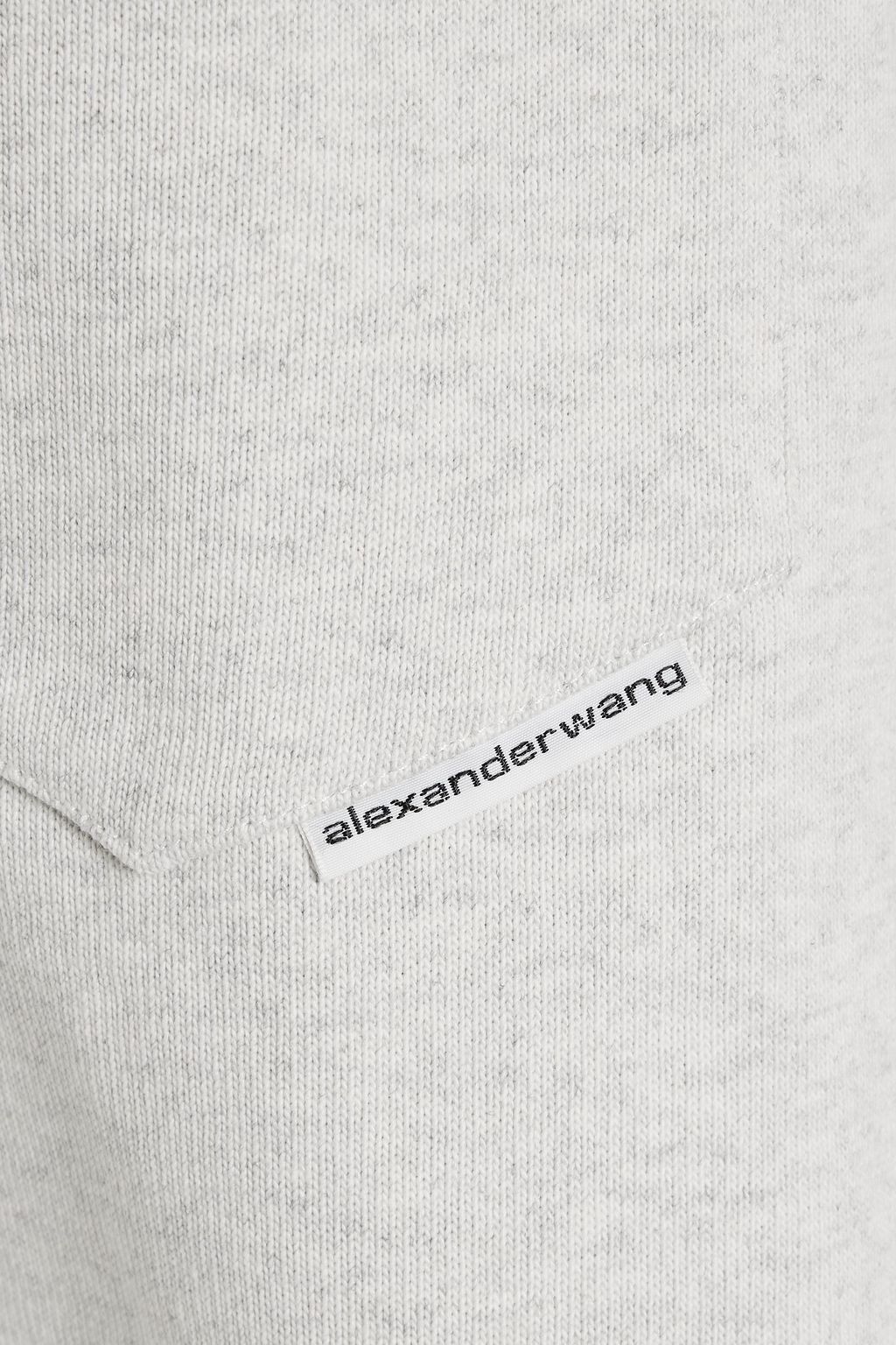 ALEXANDER WANG قميص مصنوع من قطن جيرسي بتصميم فضفاض