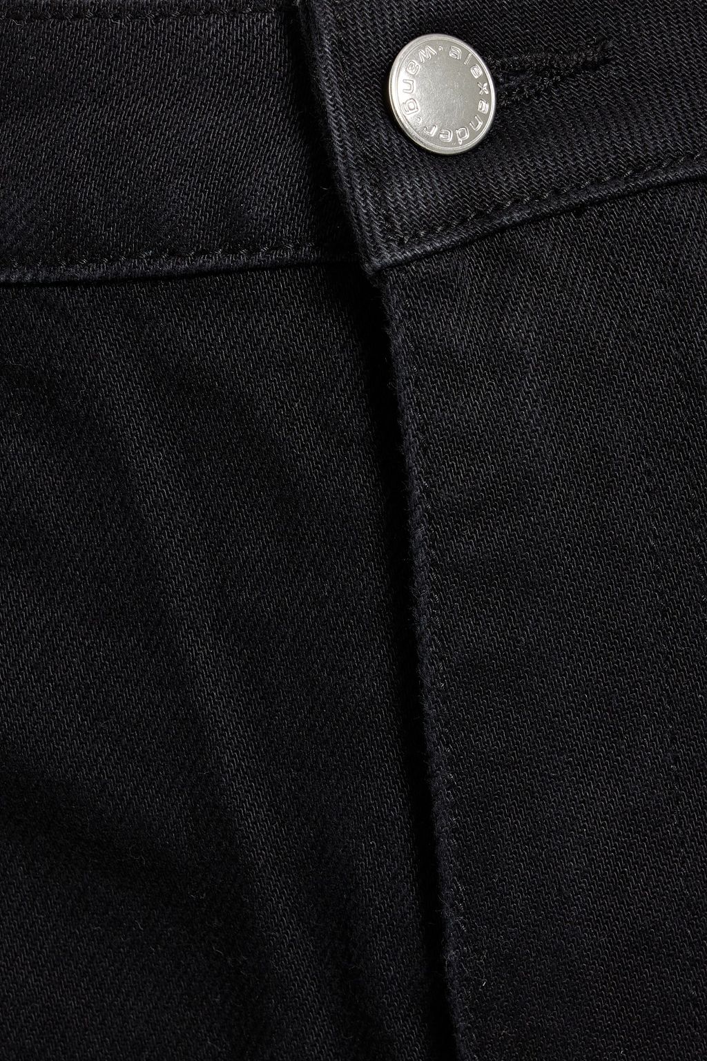 ALEXANDER WANG جينز بأرجل ضيقة وخصر عالٍ