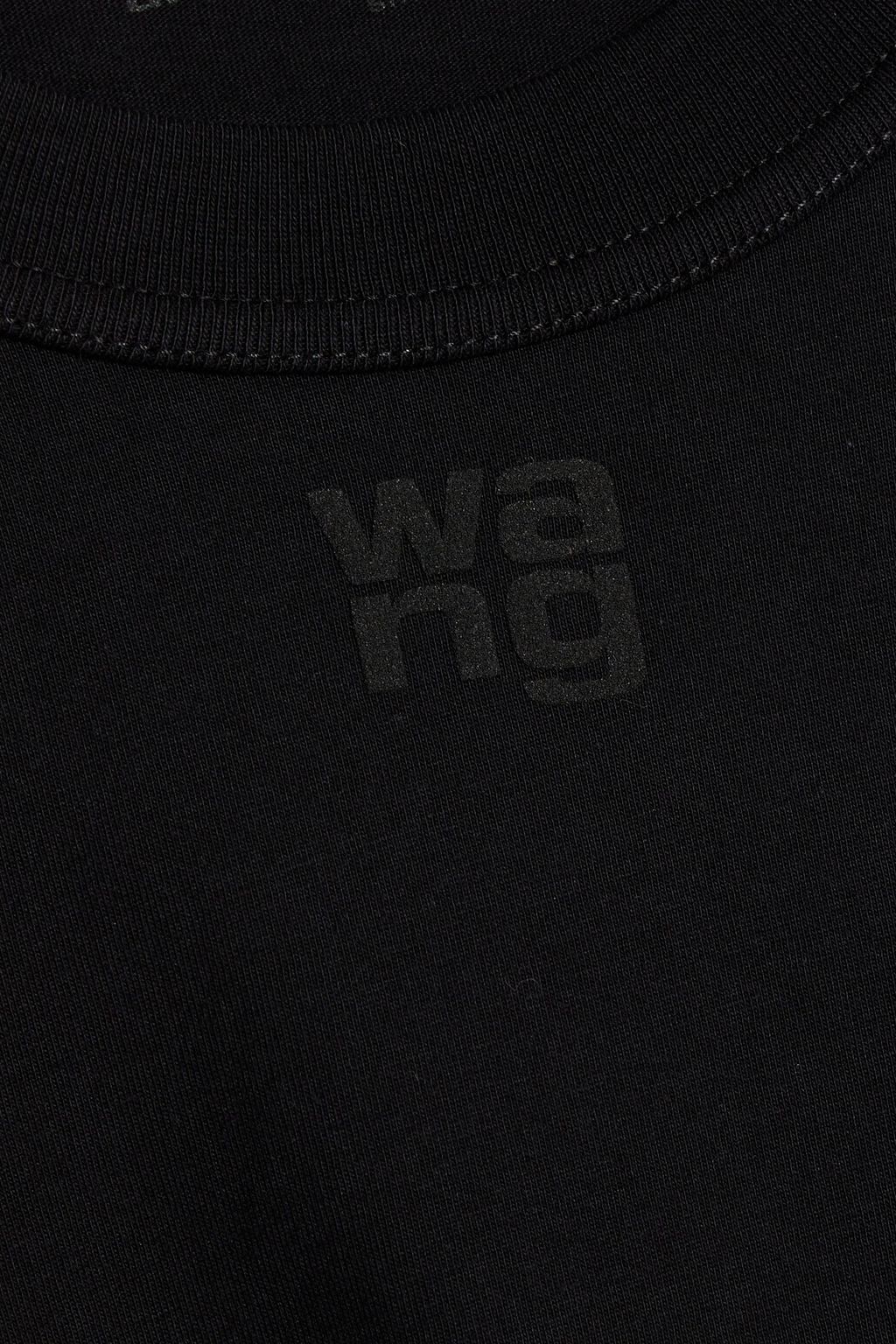 ALEXANDERWANG.T Appliquéd cotton-jersey T-shirt