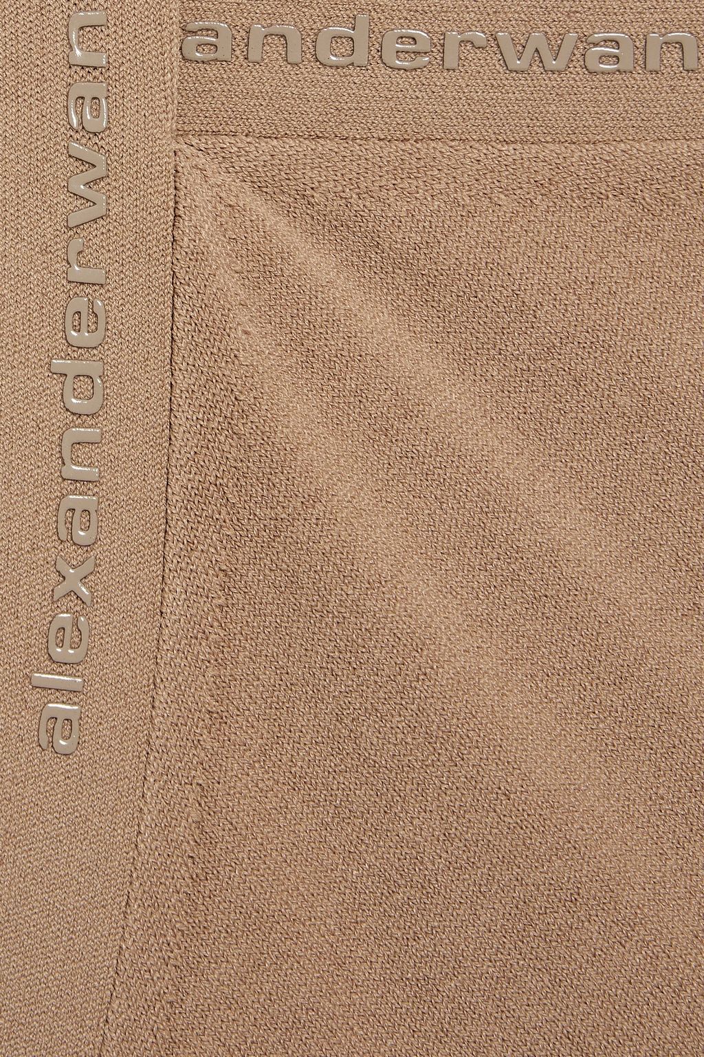 ALEXANDERWANG.T ストレッチジャージー ホルターネック ミニワンピース カットアウト
