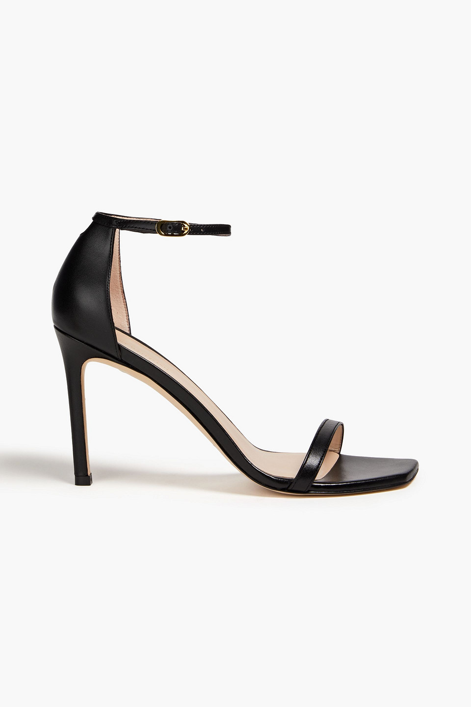 Stuart Weitzman - Leather sandals - Black - EU 37.5