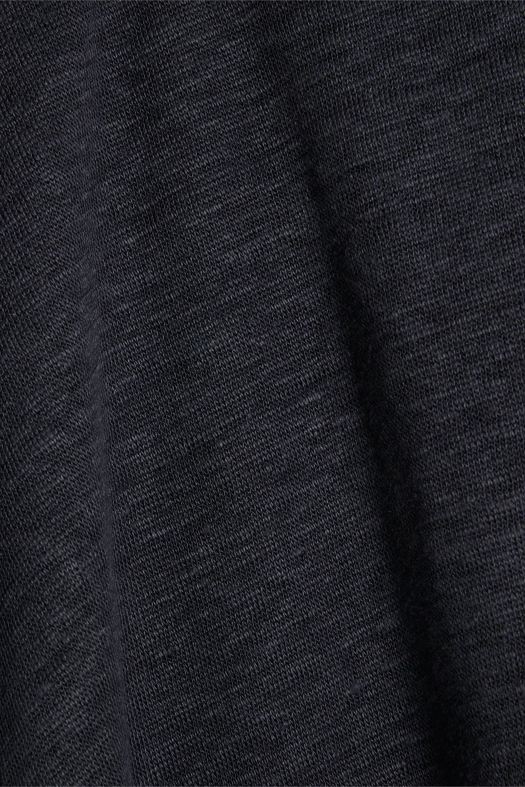 ONIA Shaun linen-jersey polo shirt