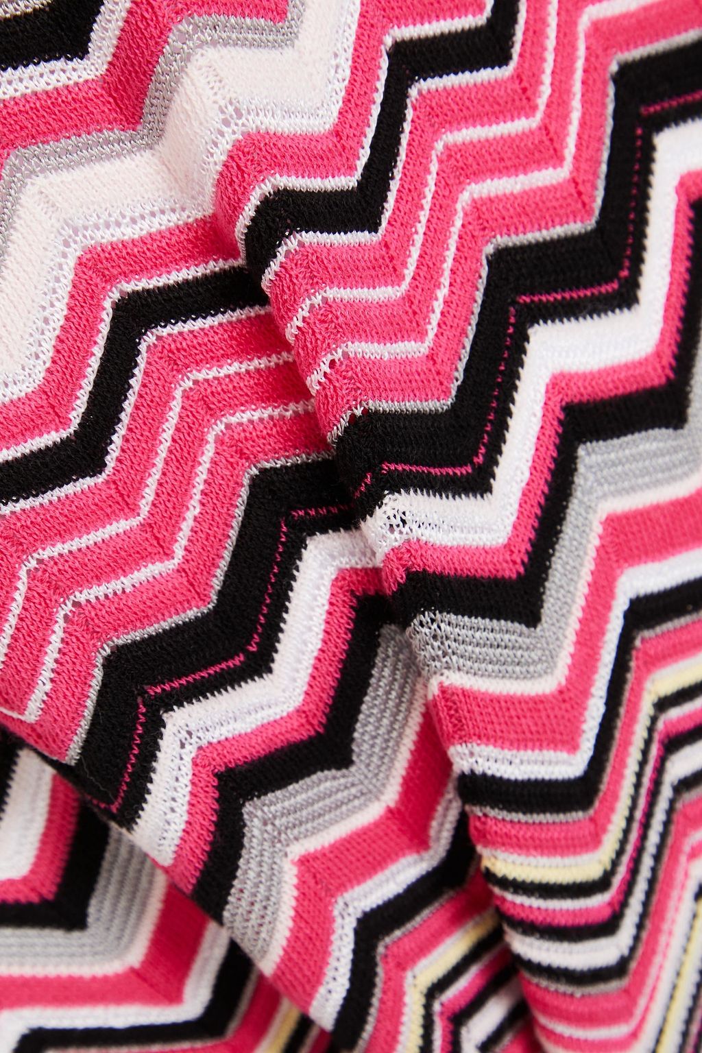 MISSONI Strickkleid in Häkeloptik aus einer Baumwollmischung