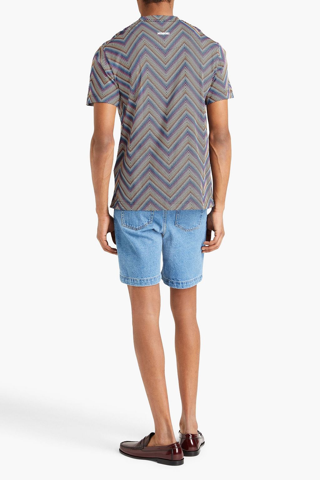 MISSONI Printed cotton-jersey T-shirt