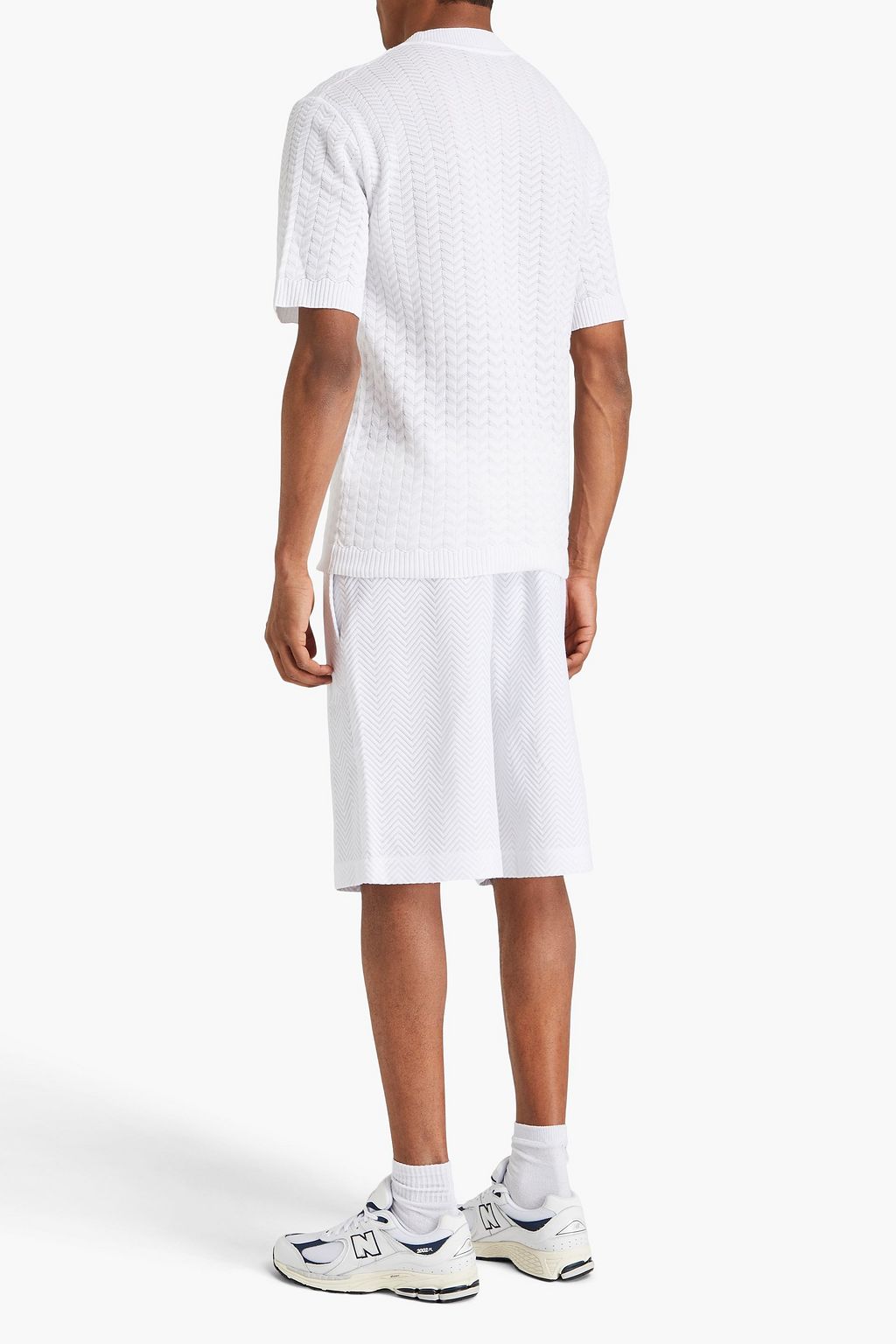 MISSONI 크로셰 니트 코튼 혼방 쇼츠