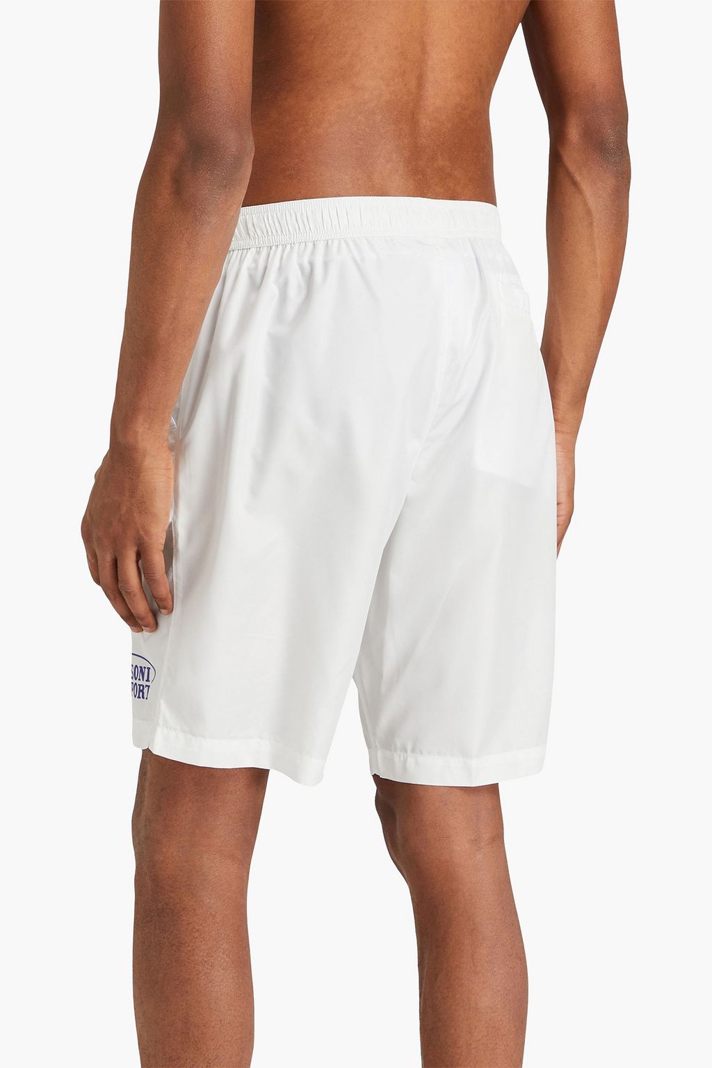 MISSONI Long-length printed swim shorts