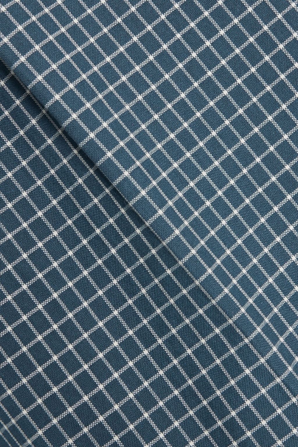 CANALI Slim-fit checked cotton pants