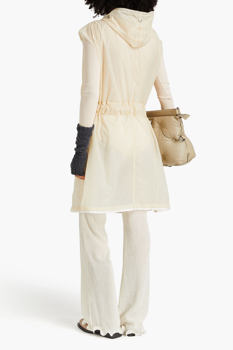  Maison Margiela - Weste Aus Shell - Weiß - It 36 