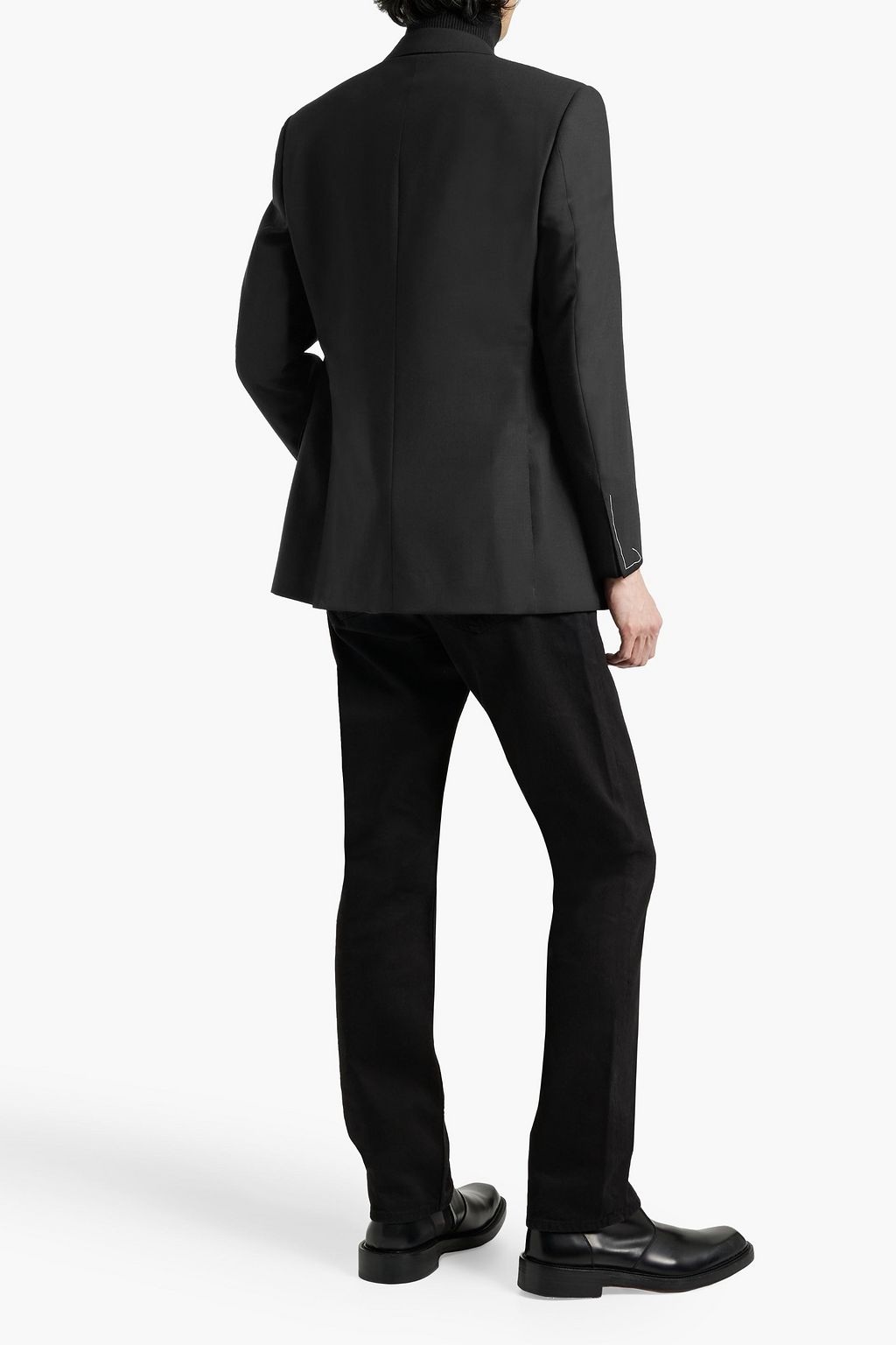 CANALI Wool-tweed blazer