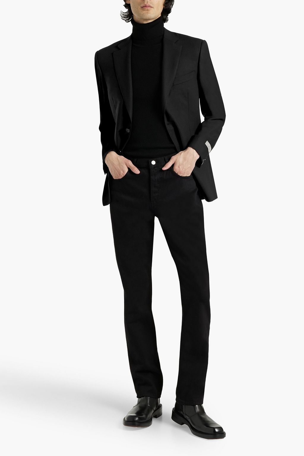 CANALI Wool-tweed blazer