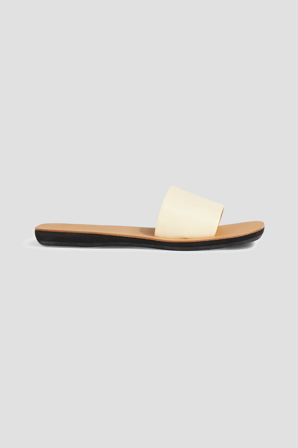 JIL SANDER LEATHER SLIDES