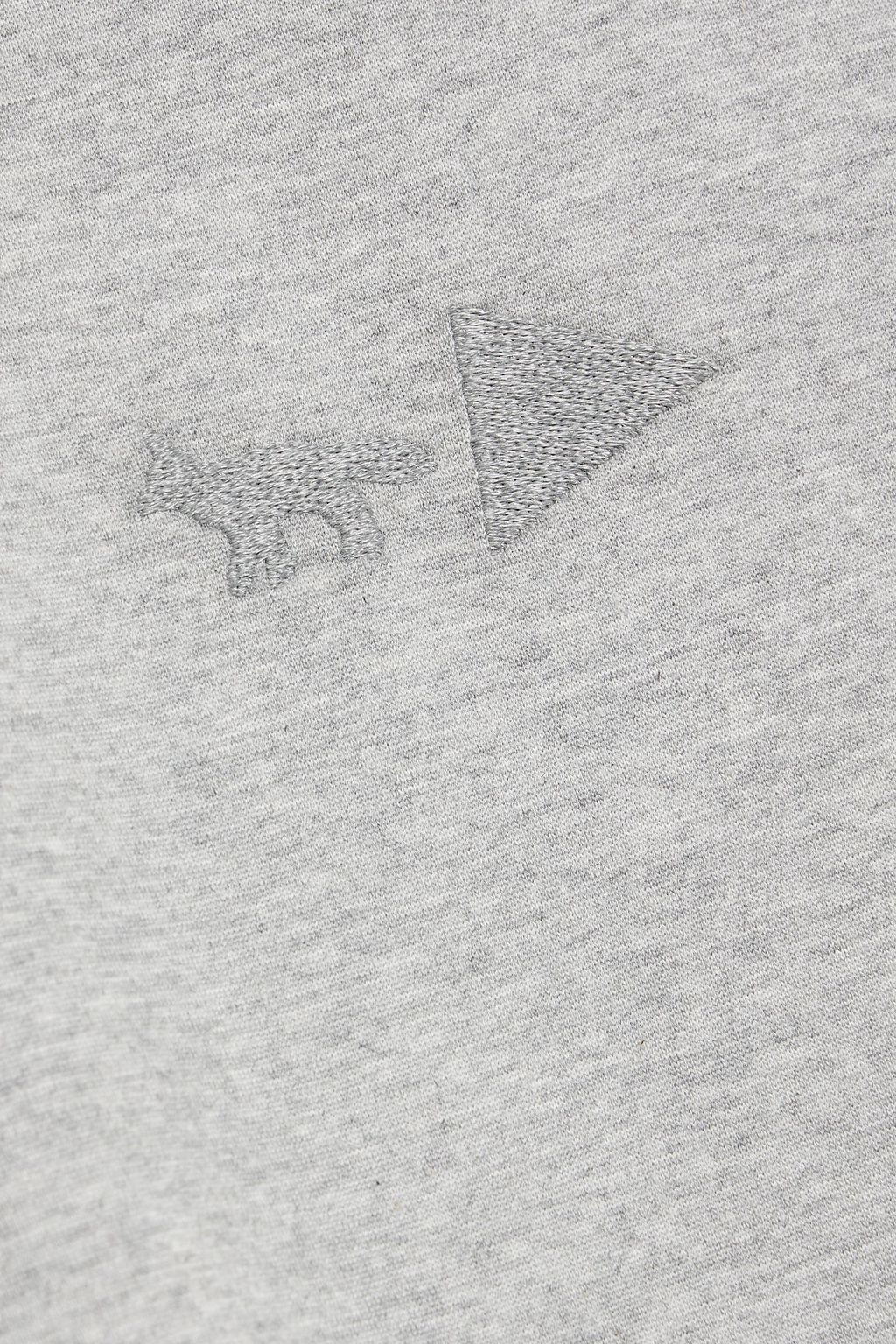 MAISON KITSUNÉ X AND WANDER Printed jersey T-shirt