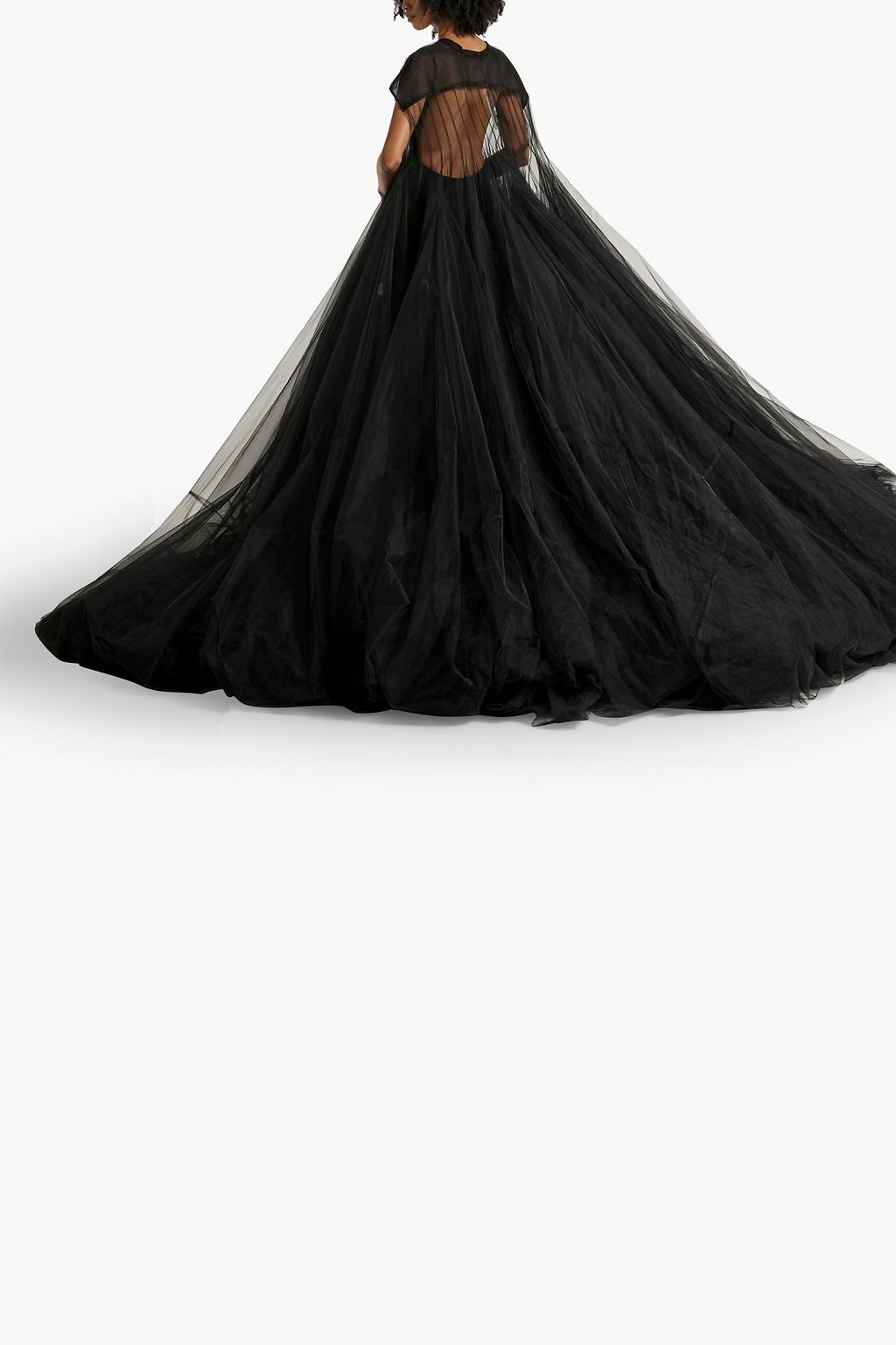 RICK OWENS Layered tulle gown