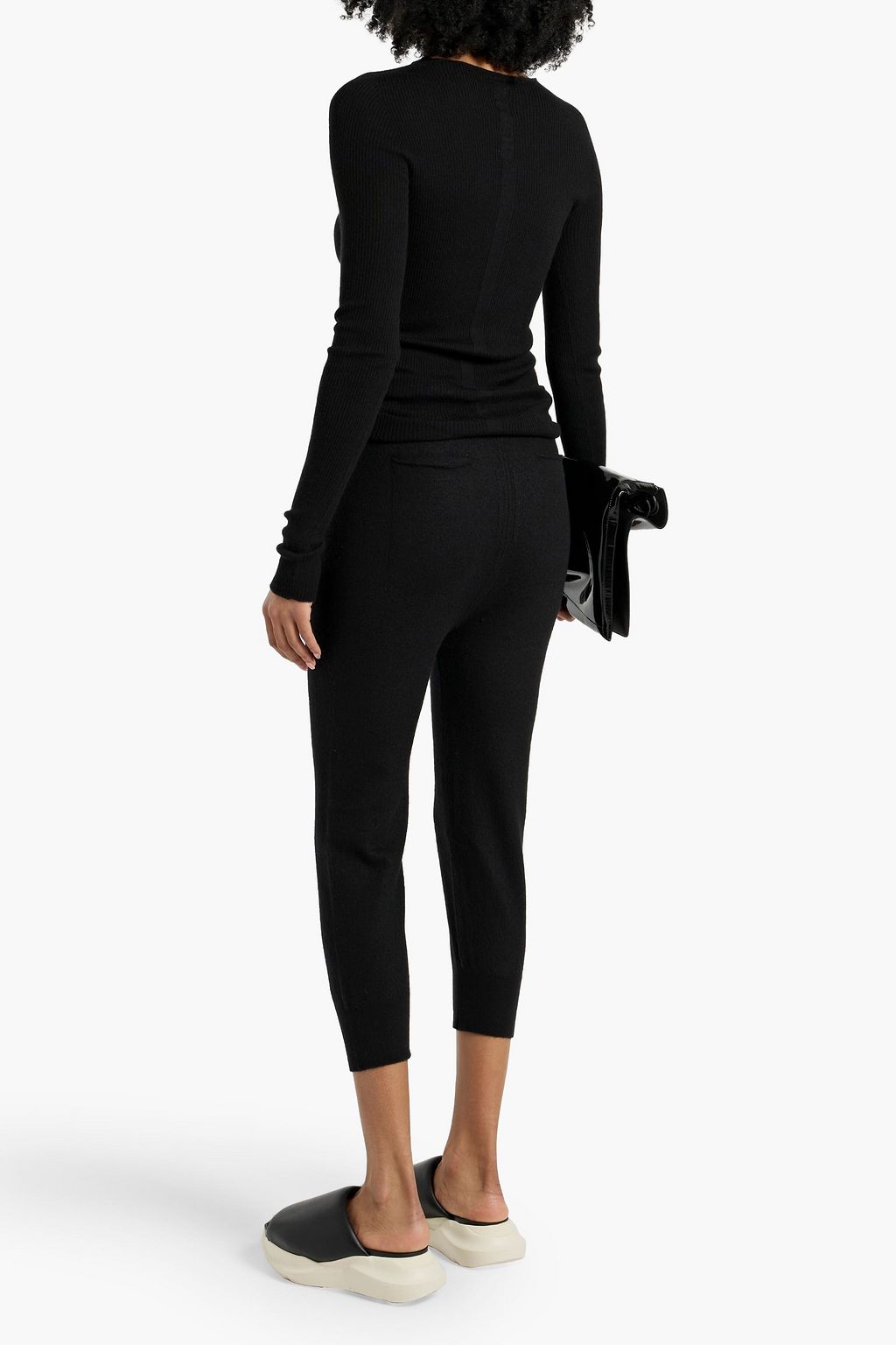RICK OWENS Cashmere track pants