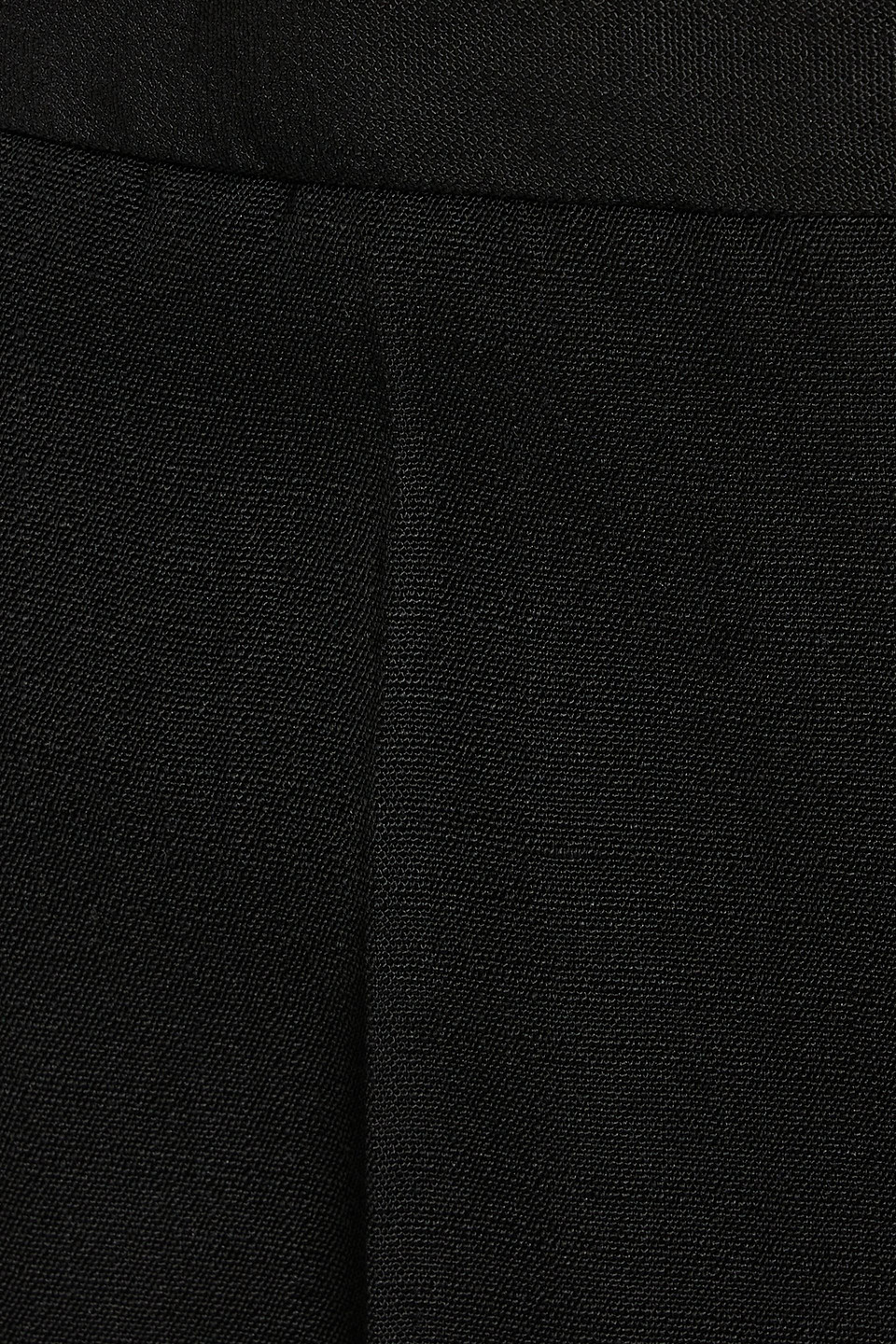 Jil Sander Straight-leg Ankle Grain De Poudre Trousers In Black