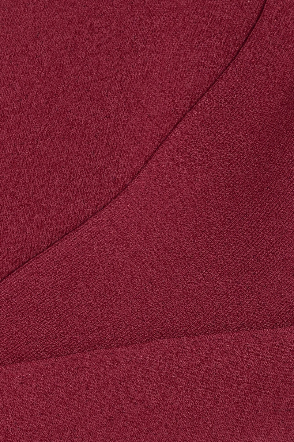 Rick Owens Edfu V-neckline Cropped Top With Cut Out Detailing In Magenta
