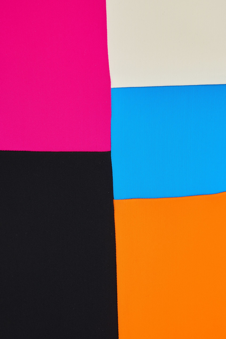 MARA HOFFMAN IDALIA COLOR-BLOCK SWIMSUIT