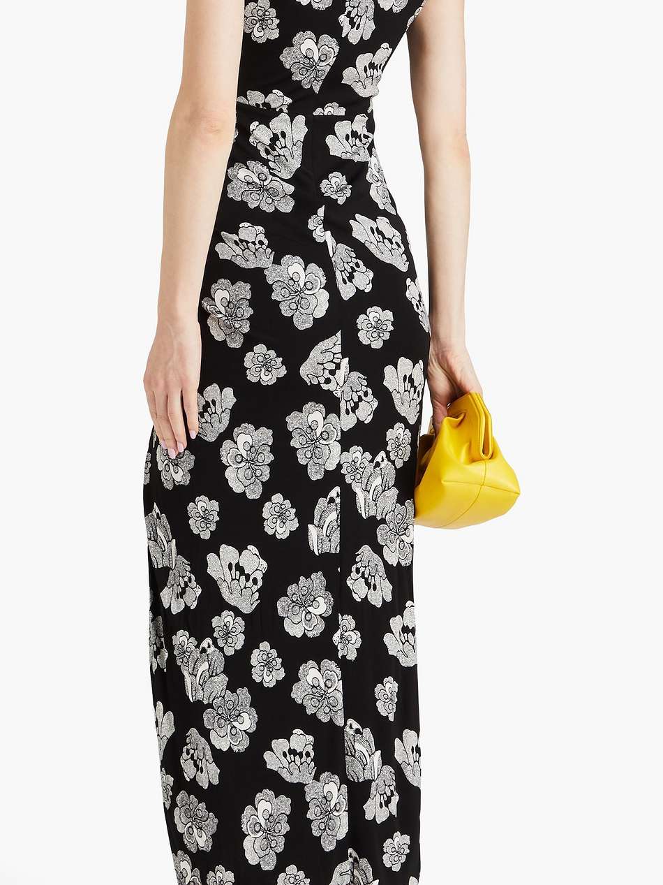 apollo floral-print jersey maxi dress