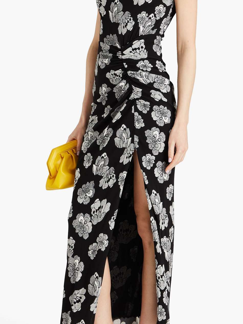 apollo floral-print jersey maxi dress