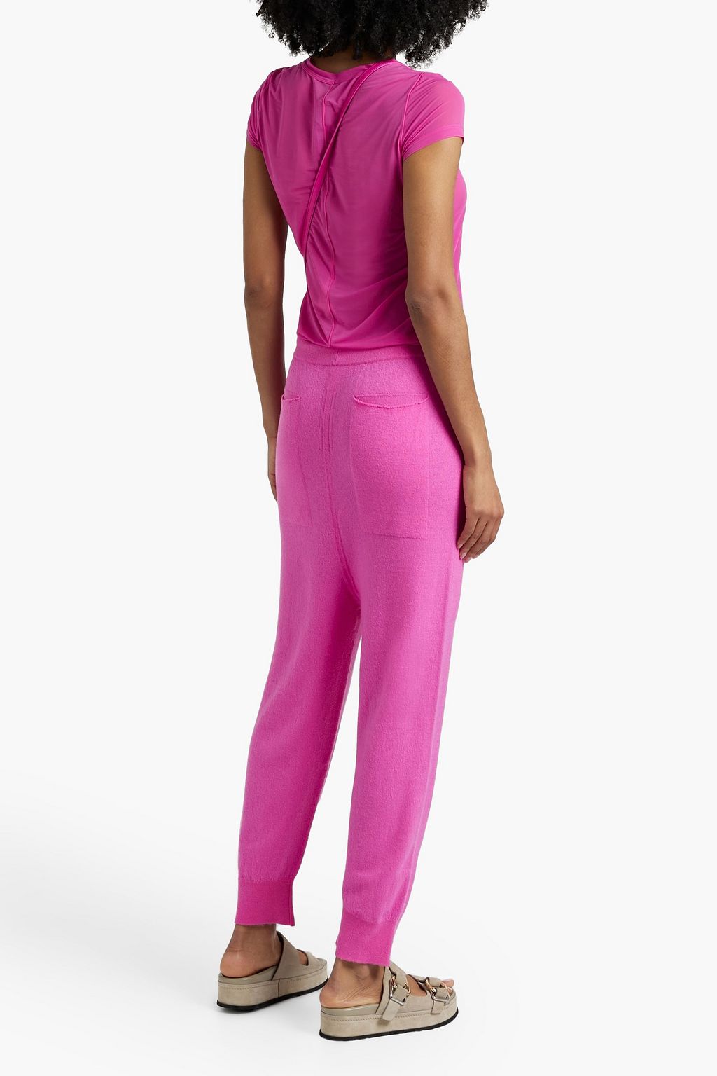 RICK OWENS Cashmere track pants