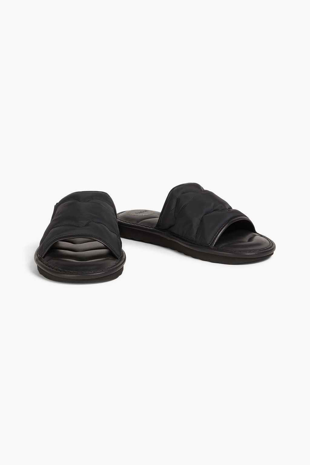 CHLOÉ Quilted shell slides