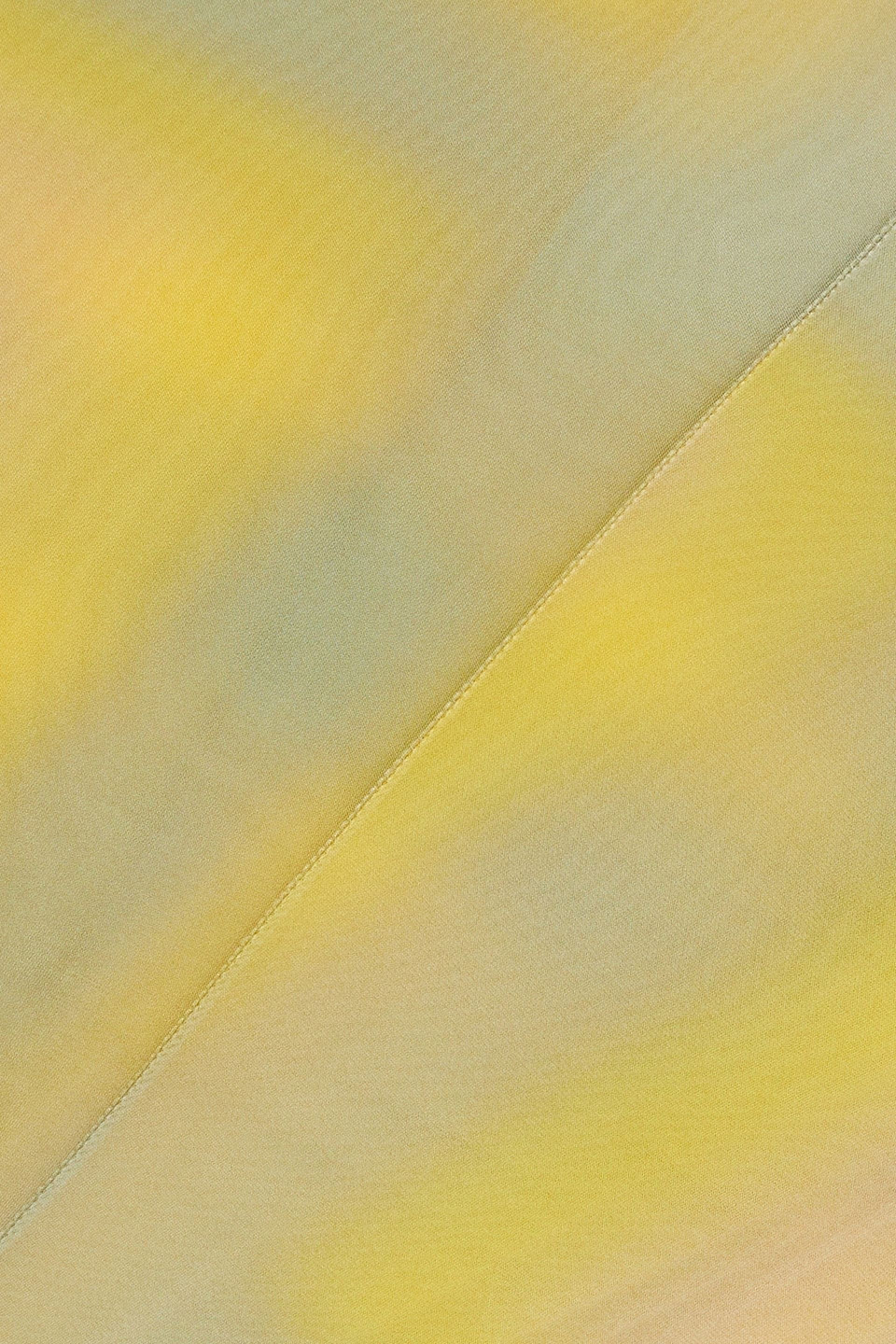 Rick Owens Printed Cupro Stretch-mesh Mini Skirt In Yellow