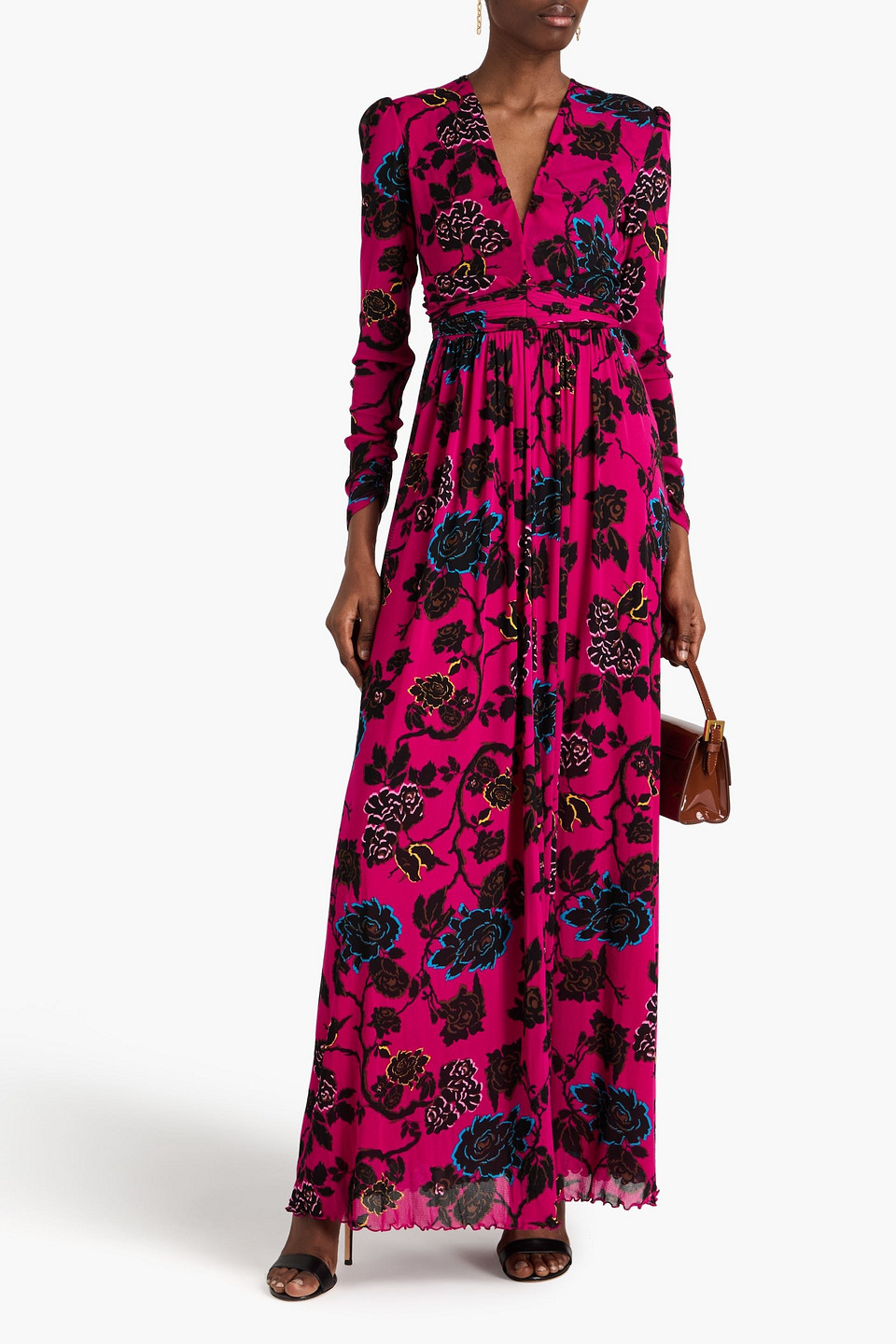 Diane Von Furstenberg Dvf In Fuchsia