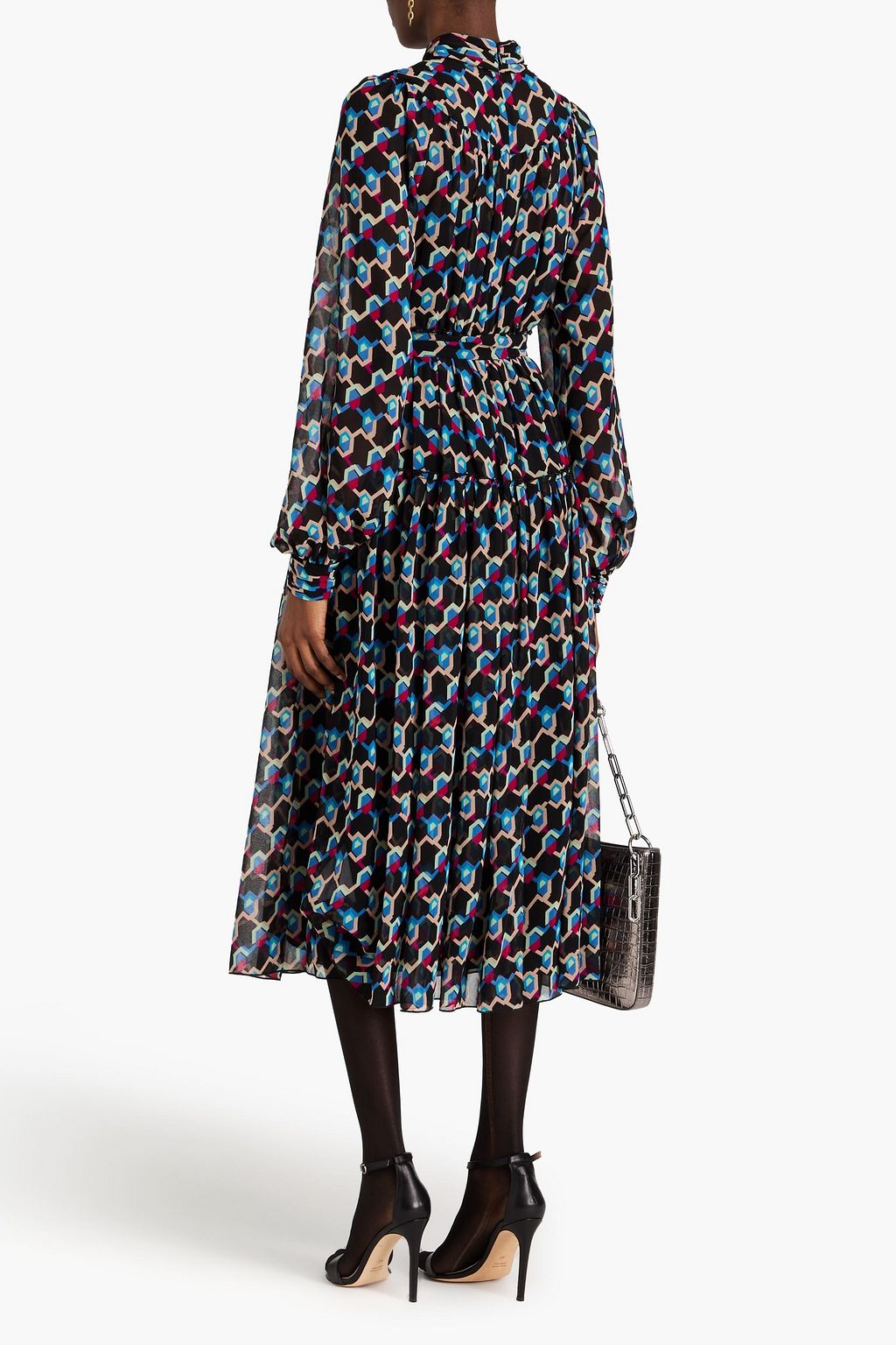 DIANE VON FURSTENBERG Kent printed chiffon midi dress