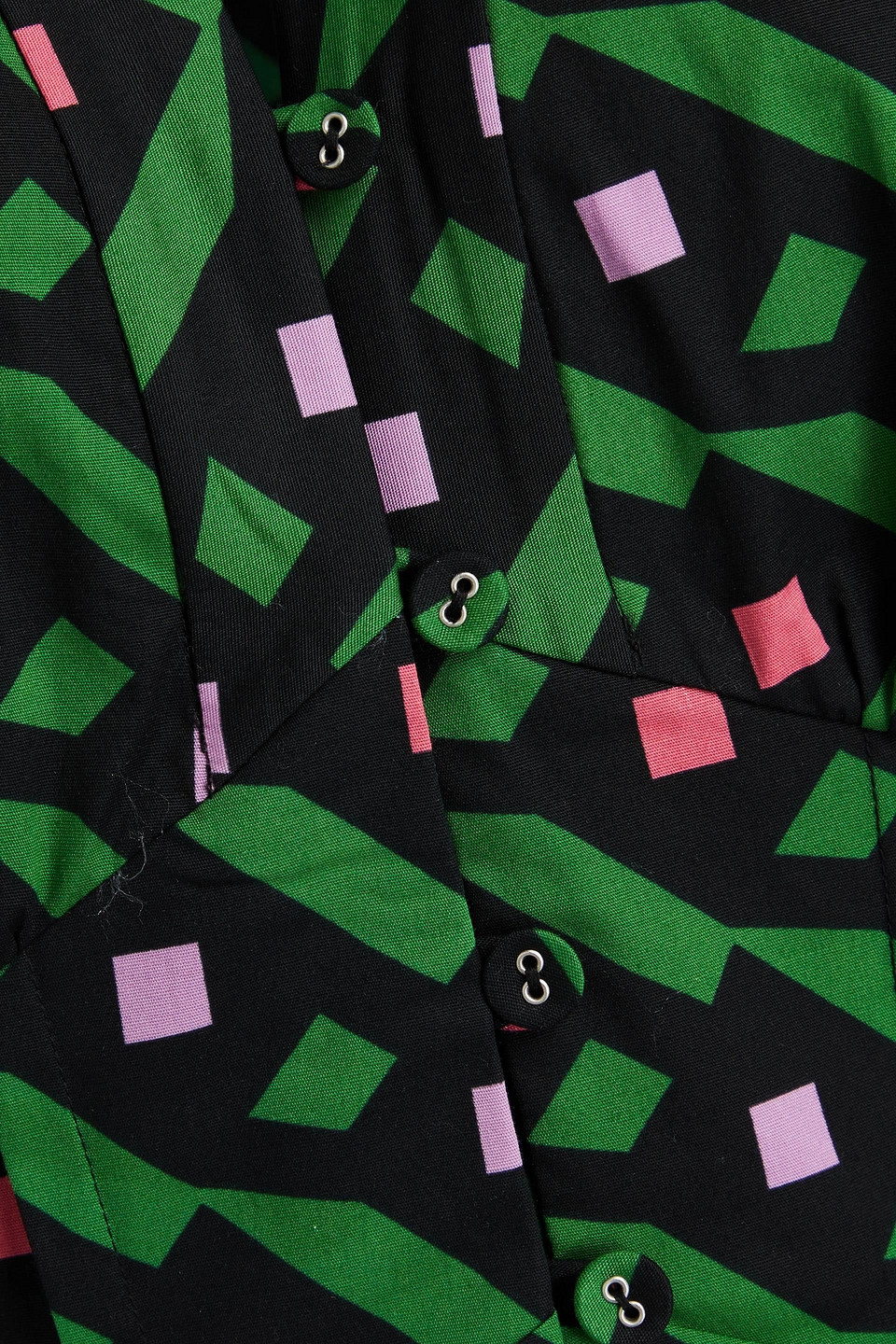 Diane Von Furstenberg Erica Printed Stretch-cotton Poplin Midi Dress In Green