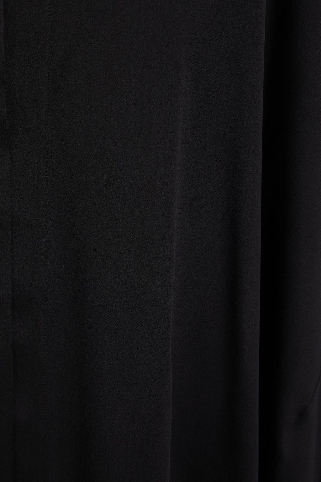 RICK OWENS Cape aus Seidensatin mit Kapuze und Cut-outs