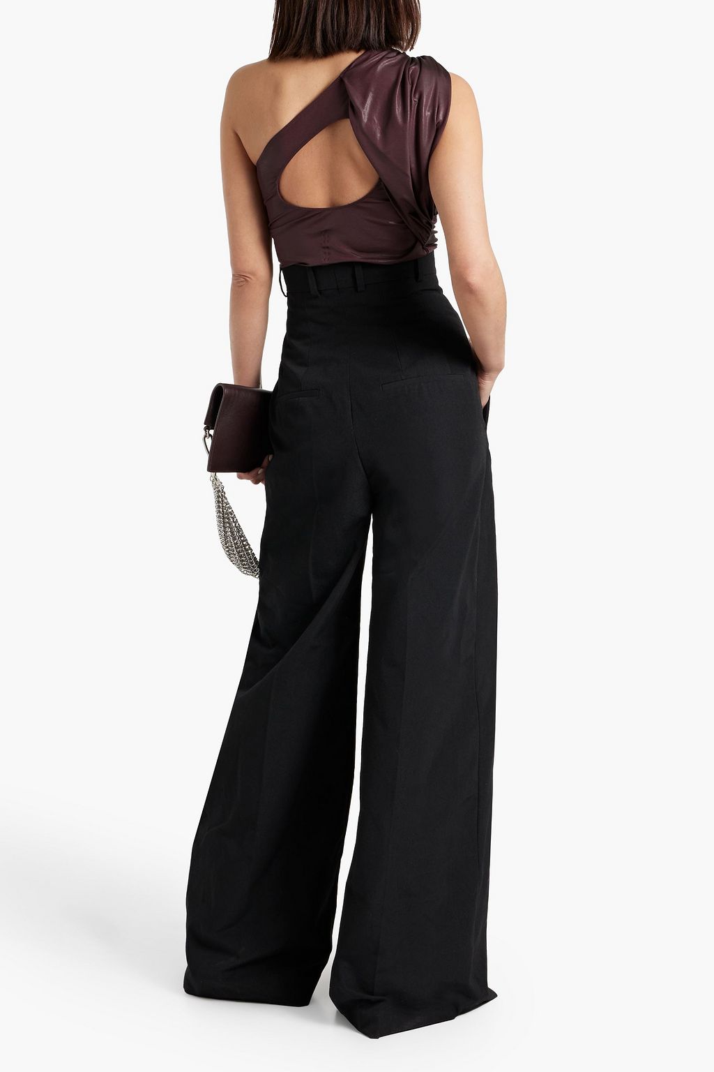 RICK OWENS Twill wide-leg pants