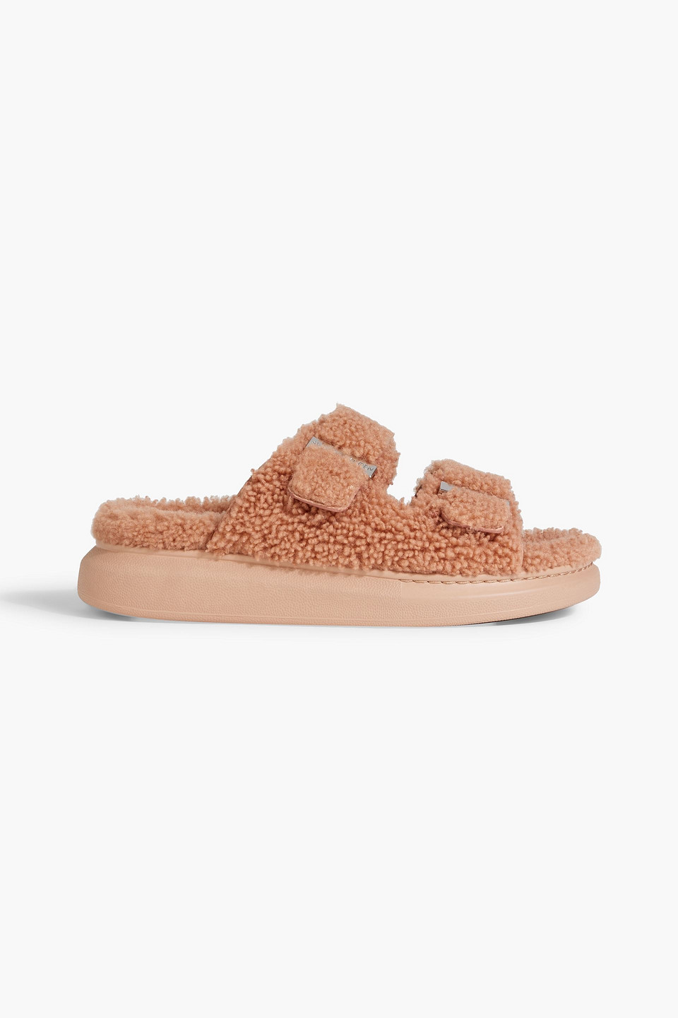 Alexander Mcqueen Shearling Sandals