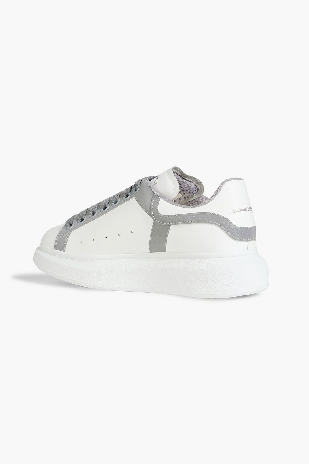 MCQUEEN Larry two-tone leather sneakers