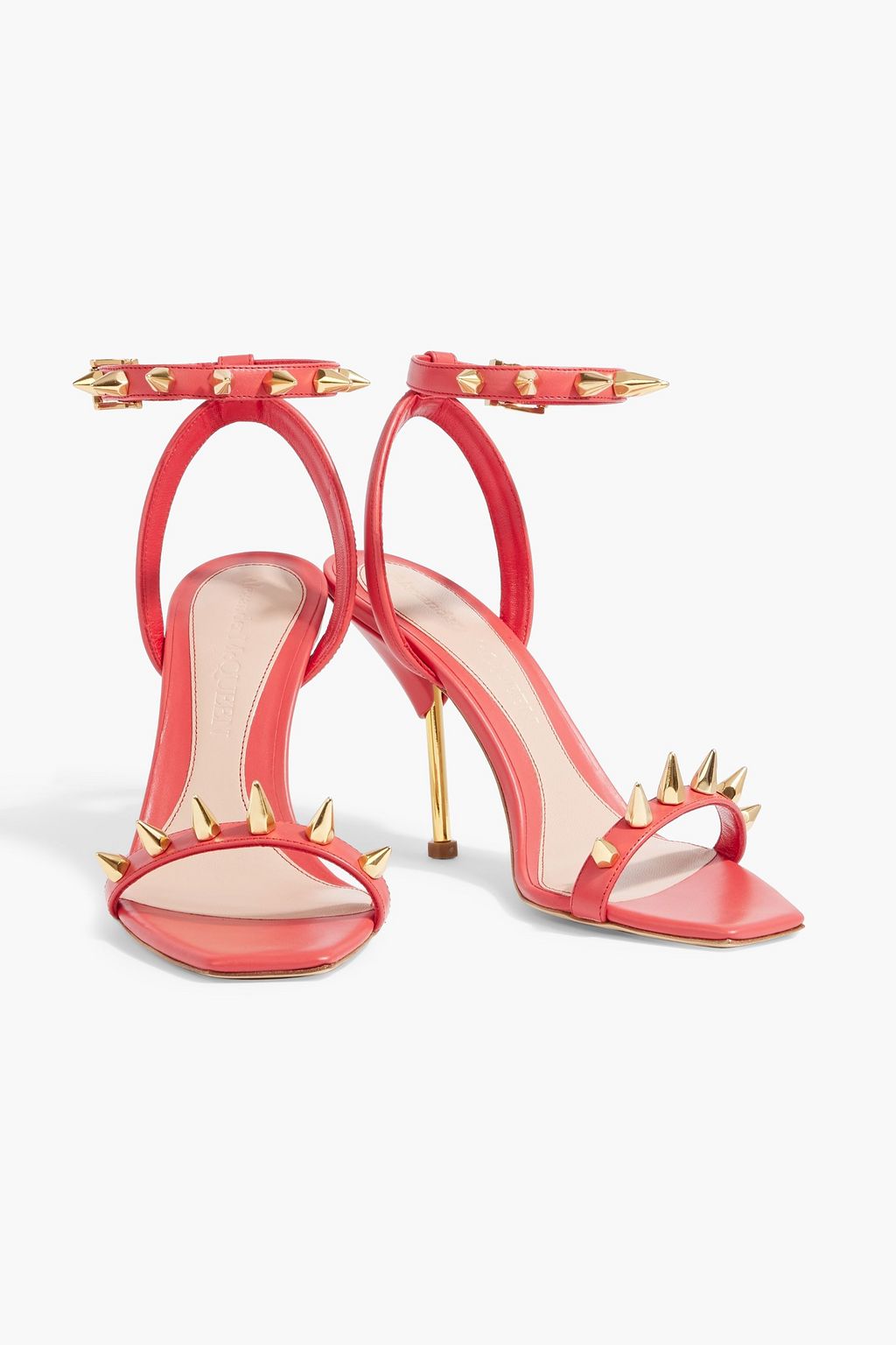 MCQUEEN Spiked leather sandals