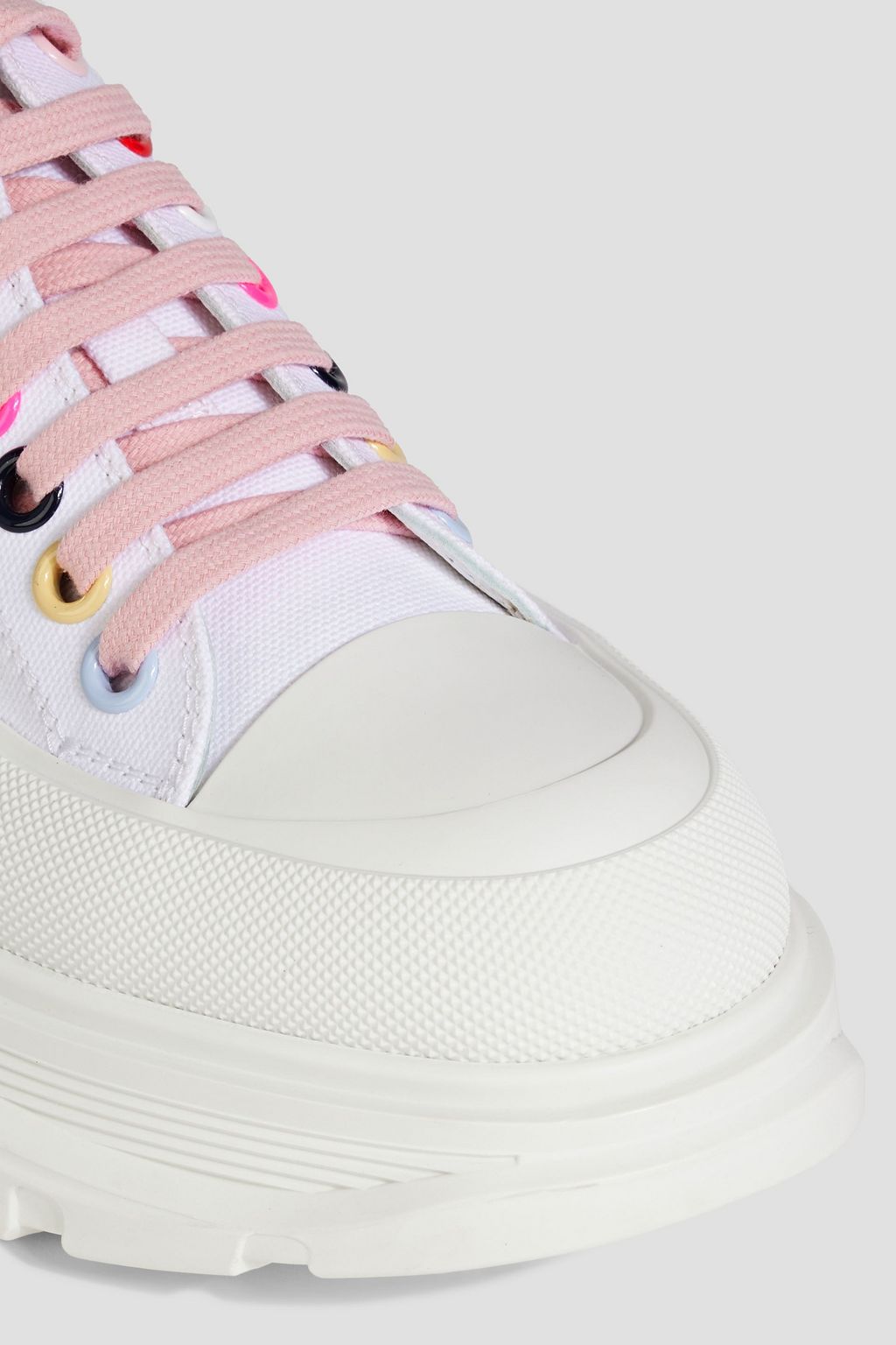 MCQUEEN Tread Slick canvas sneakers