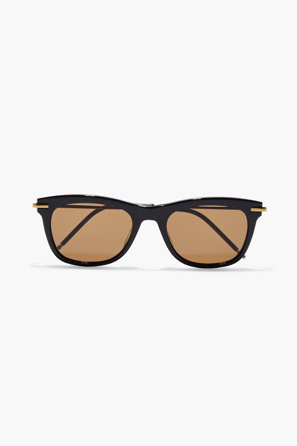 thom browne - d-frame acetate sunglasses - blue - onesize