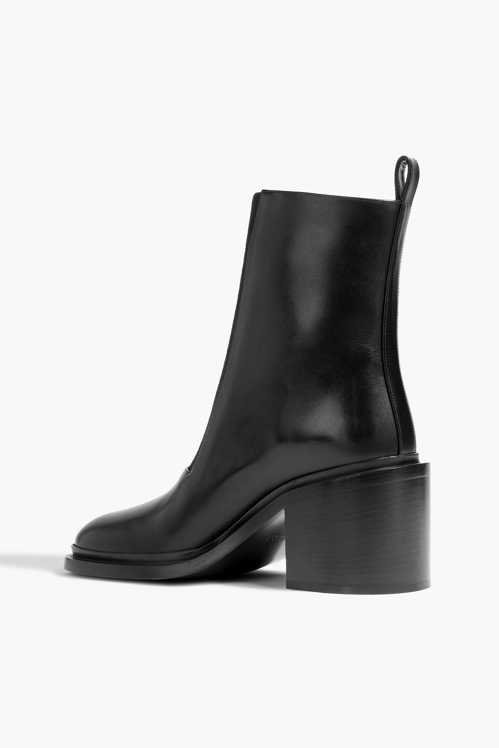 JIL SANDER Leather ankle boots