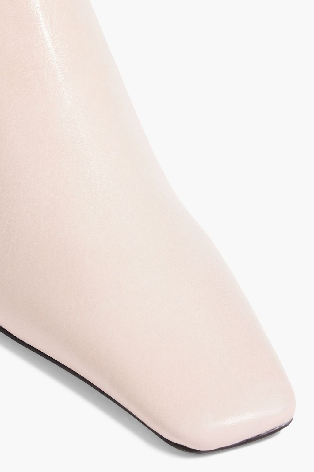 JIL SANDER Leather ankle boots