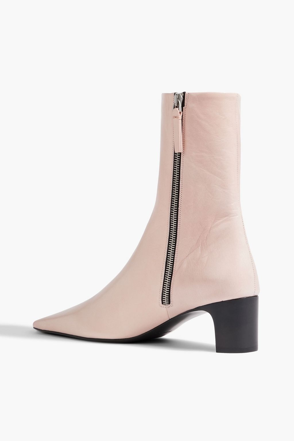 JIL SANDER Leather ankle boots