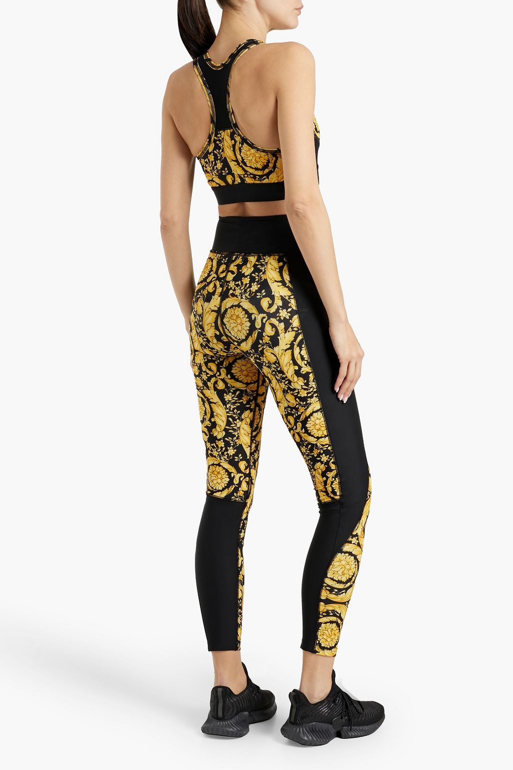 Versace inspired print leggings cheap