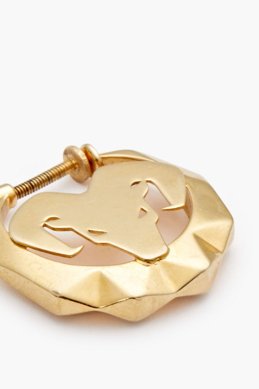 MAISON MARGIELA Gold-tone earring