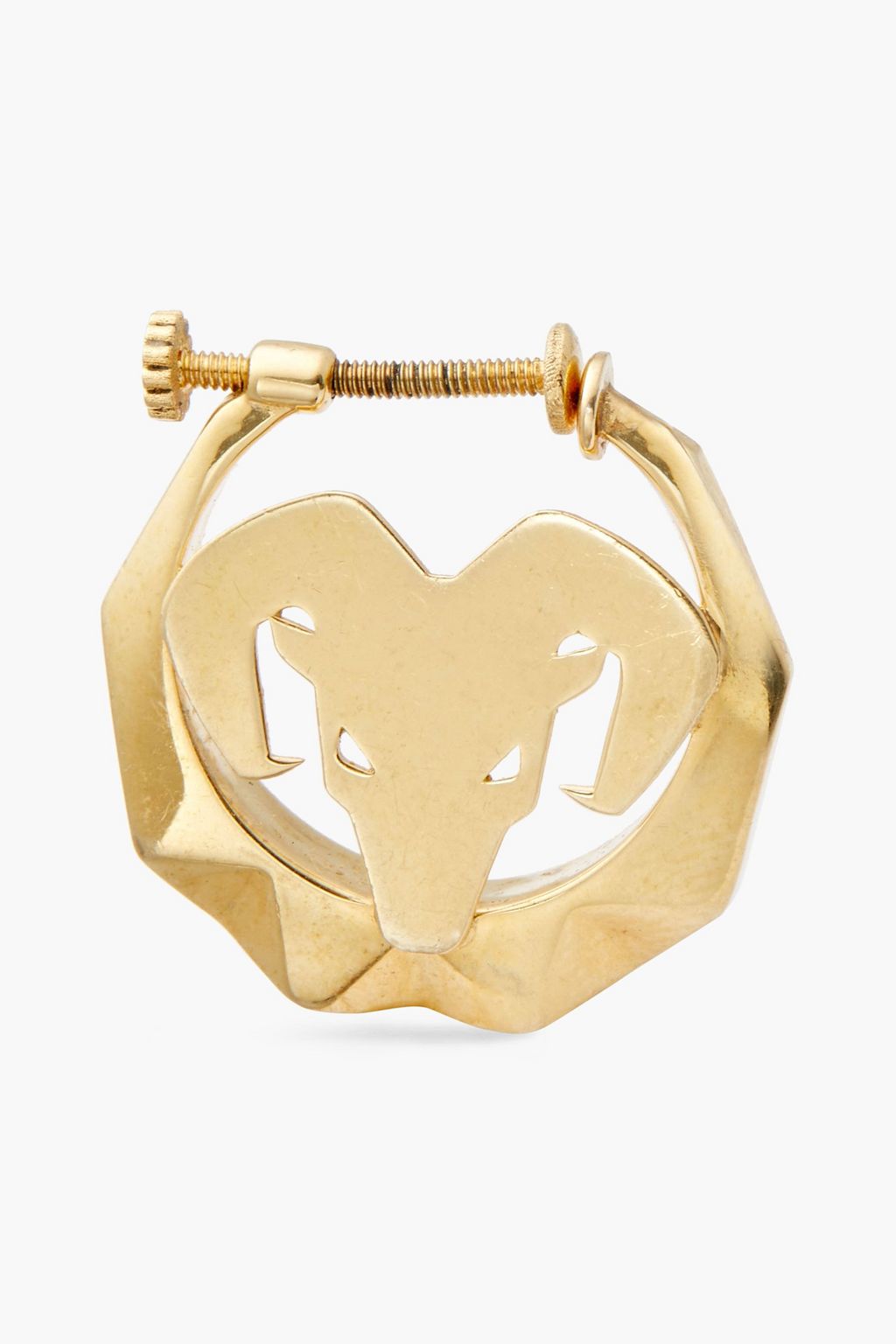 MAISON MARGIELA Gold-tone earring